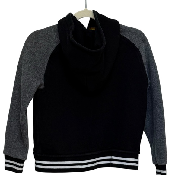 Polo Ralph Lauren Boys Kids Black Snap-Front Fleece Hoodie Sweatshirt. 5. 5T. - Picture 3 of 8